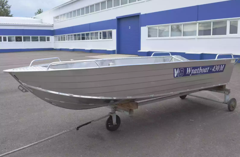 Алюминиевая лодка  Wyatboat-430М в Хабаровске