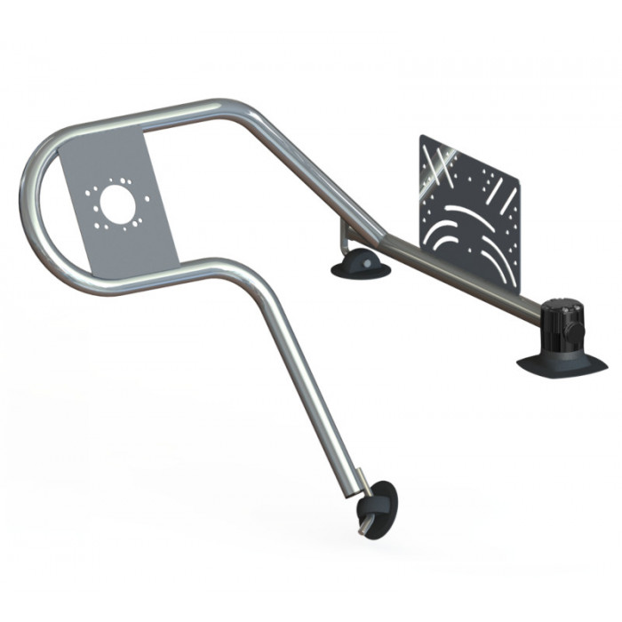 Стойка рулевая с креплением на баллон надувной лодки 32мм быстросъемная в Хабаровске