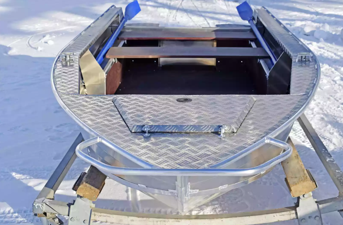 Алюминиевая лодка Wyatboat-370 Р PRO в Хабаровске