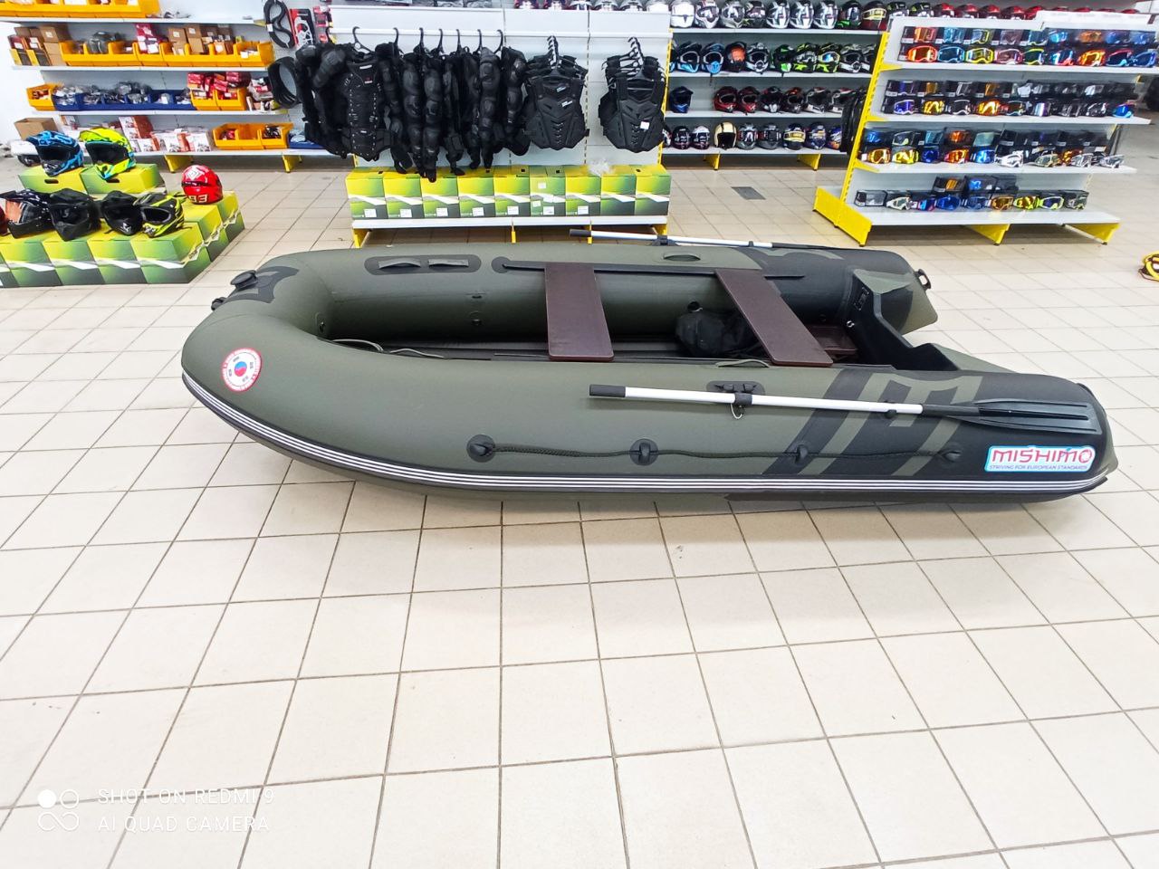Лодка MISHIMO RIVER JET 410 под водомет в Хабаровске