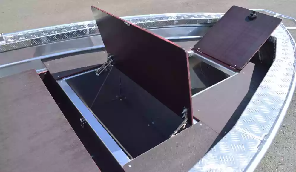 Алюминиевая лодка Wyatboat-390Р Fish в Хабаровске