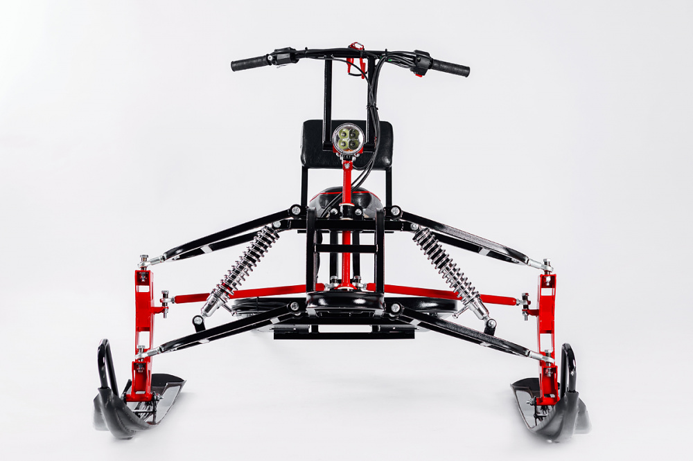 Лыжный модуль IKUDZO с подогревом ручек пластиковые лыжи в Хабаровске