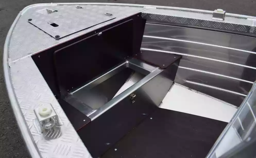 Алюминиевая лодка Wyatboat-390 DCM Увеличенный борт в Хабаровске