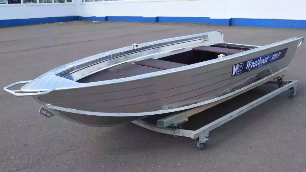 Алюминиевая лодка Wyatboat-390Р Fish в Хабаровске