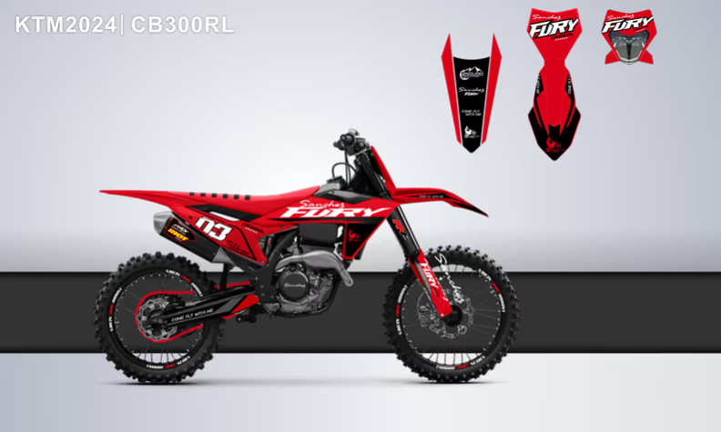 Кроссовый мотоцикл Sanchez Fury CB300RL в Хабаровске