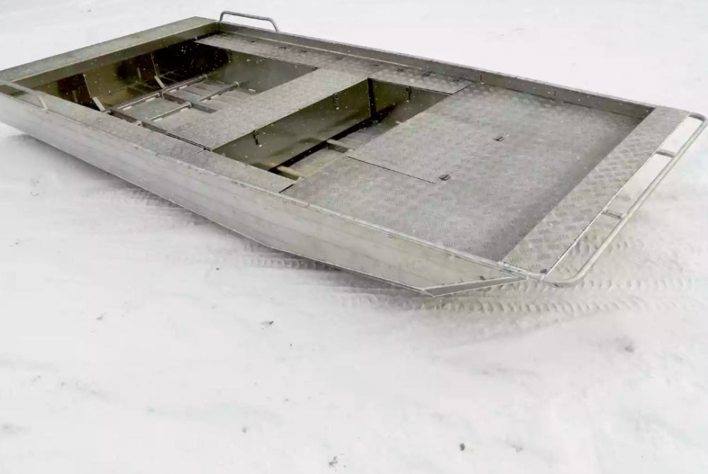 Алюминиевая лодка Wyatboat-390 Jonboat в Хабаровске