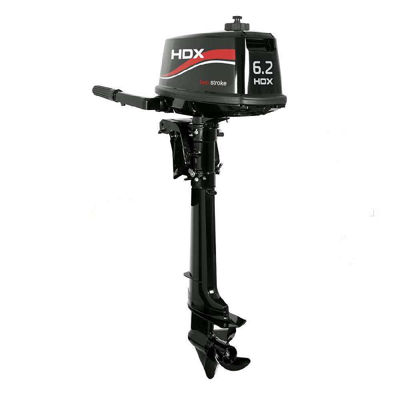 Лодочный мотор 2-х тактный HDX R series T 6,2 BMS (с топливным баком 24л) в Хабаровске