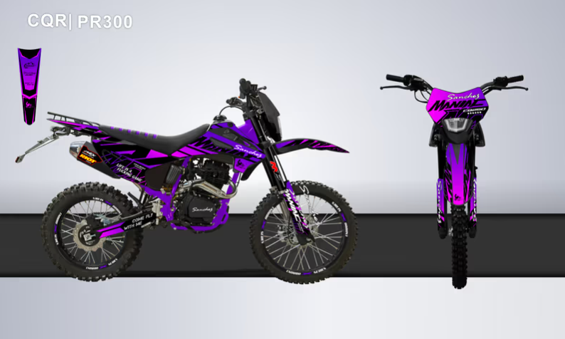 Кроссовый мотоцикл Sanchez Maniac PR300 в Хабаровске