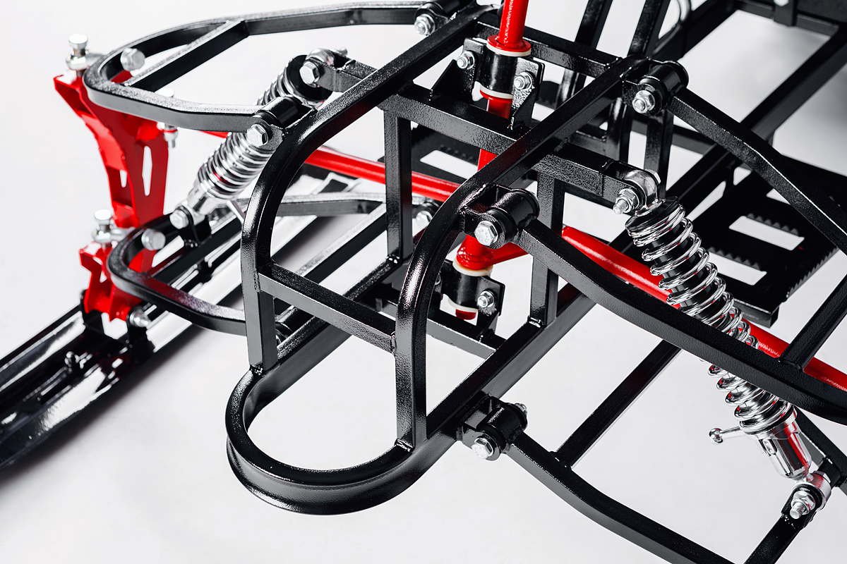 Лыжный модуль IKUDZO с подогревом ручек пластиковые лыжи в Хабаровске