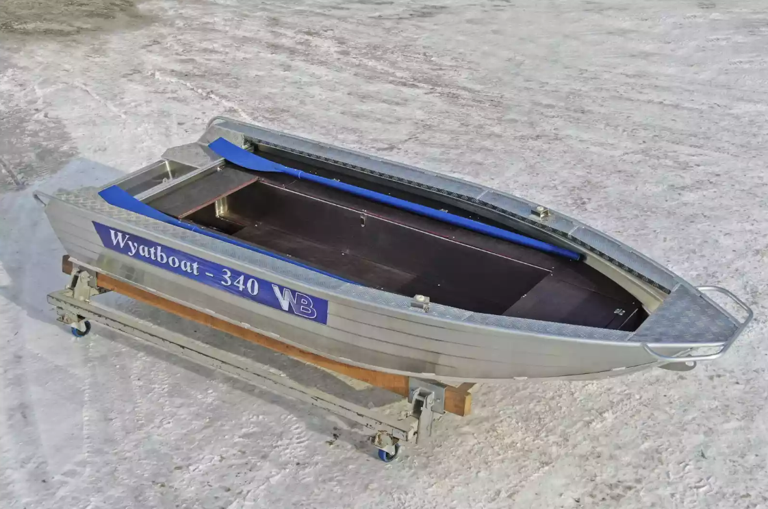 Алюминиевая лодка Wyatboat-340 РМ в Хабаровске
