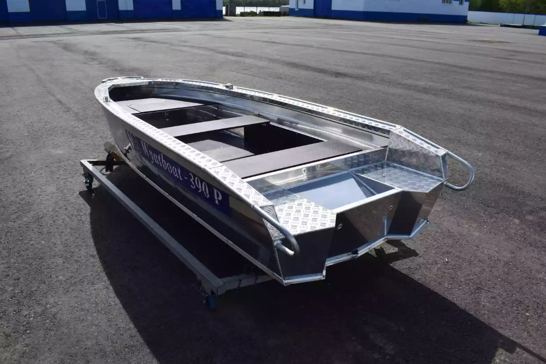 Алюминиевая лодка Wyatboat-390 P в Хабаровске