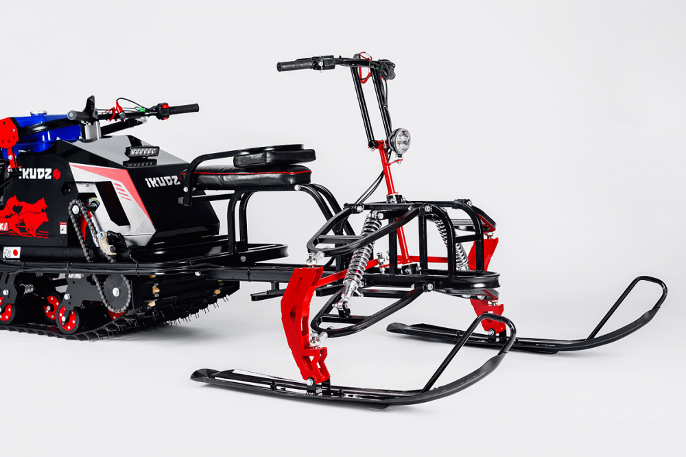 Лыжный модуль IKUDZO TERRAIN с подогревом ручек металлические лыжи в Хабаровске