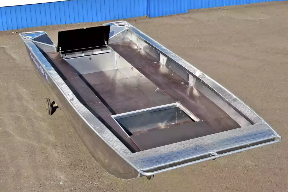 Алюминиевая лодка Wyatboat-490 Jonboat в Хабаровске