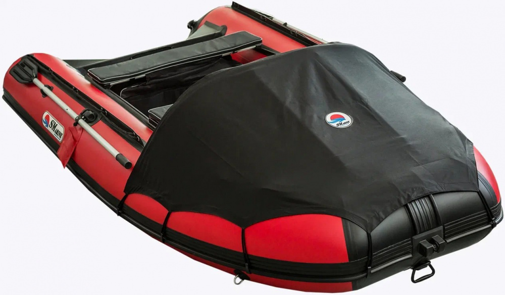 КОМПЛЕКТ НОСОВОГО ТЕНТА К ЛОДКЕ SMARINE AIR MAX 380 ЧЕРНЫЙ в Хабаровске