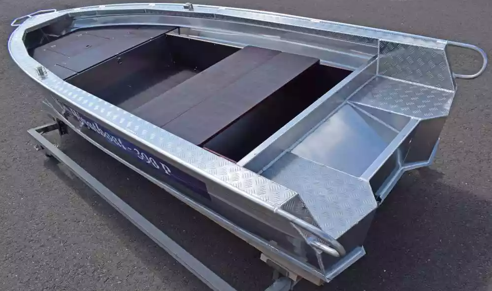 Алюминиевая лодка Wyatboat-390Р Fish в Хабаровске