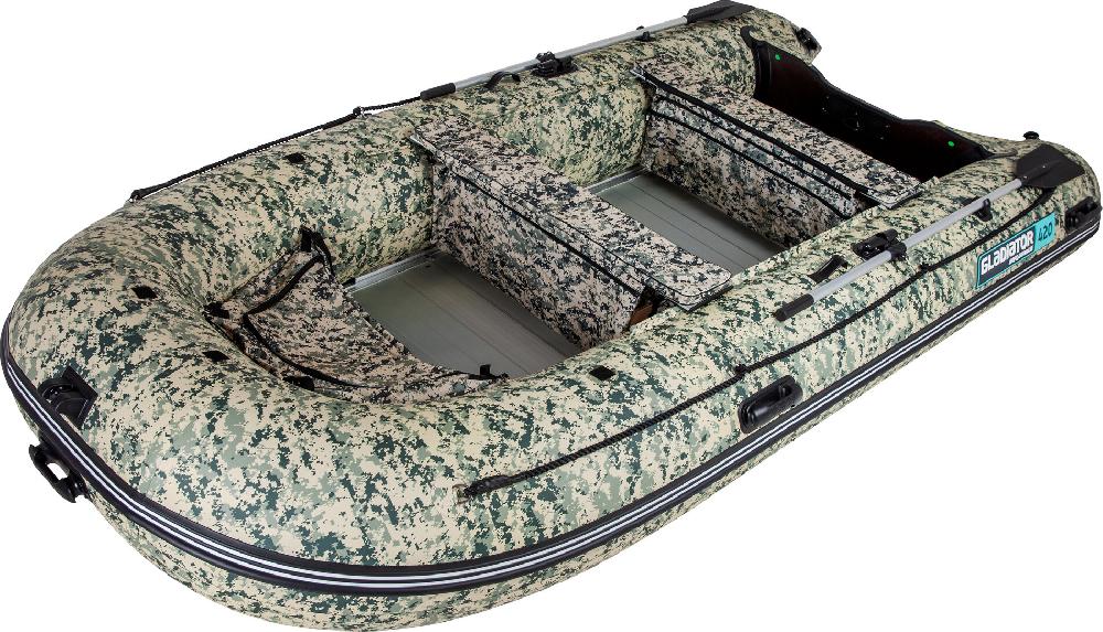 НАДУВНАЯ ЛОДКА GLADIATOR C420AL в Хабаровске