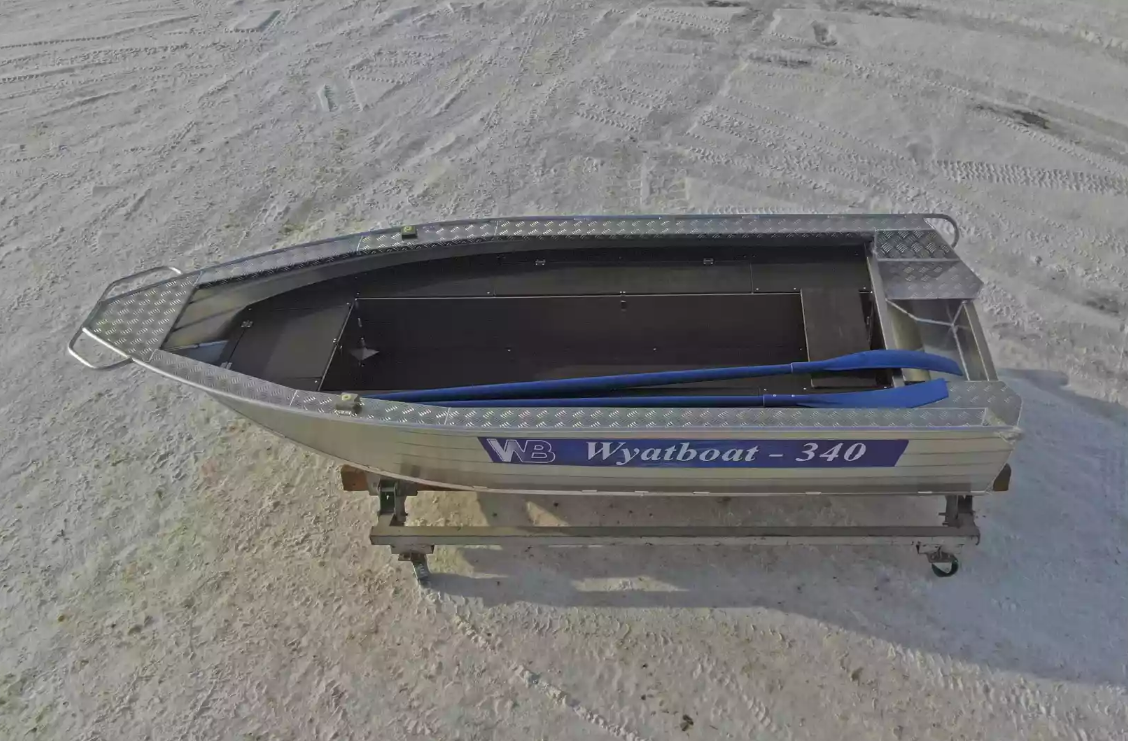 Алюминиевая лодка Wyatboat-340 РМ в Хабаровске