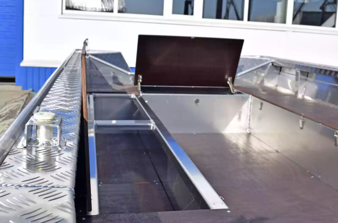 Алюминиевая лодка Wyatboat-490 Jonboat в Хабаровске