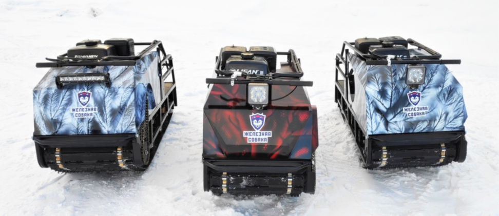 Мотобуксировщик Irondog (Железная собака) M500 20  Камуфляж Охотник в Хабаровске