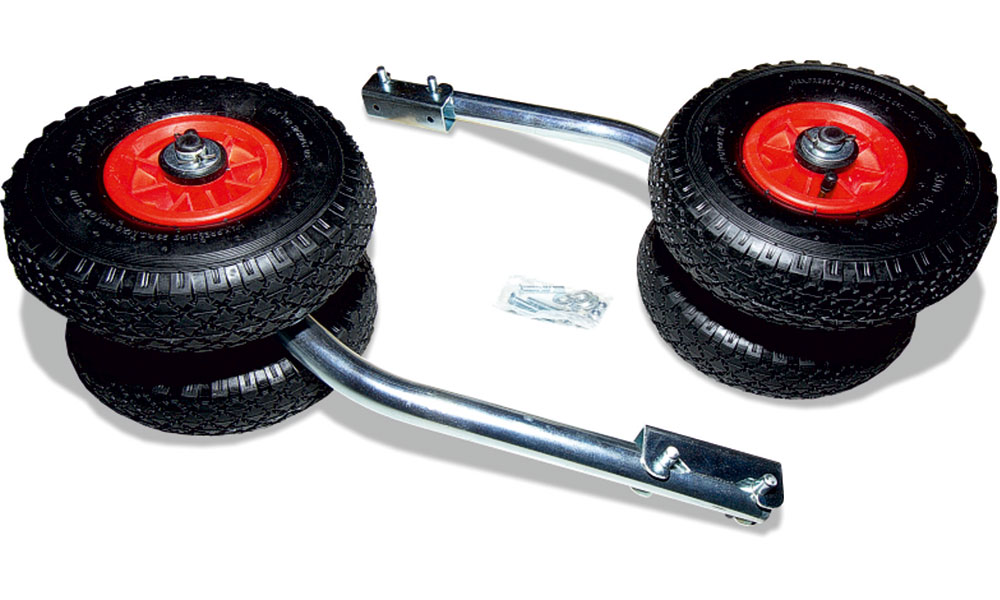 Транцевые колеса модульные двойные усиленные (быстросъемные) в Хабаровске