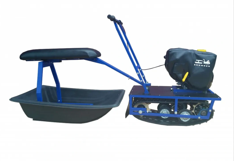 Мини-мотобуксировщик Альбатрос-М с фарой в Хабаровске