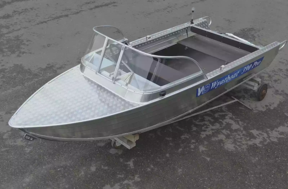 Алюминиевая лодка Wyatboat-390 Pro в Хабаровске