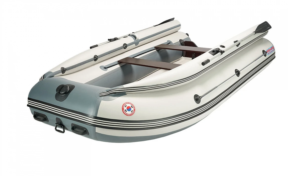 КОМПЛЕКТ ЛОДКА MISHIMO FAMILY LITE 350 + МОТОР 9,9 (15) Л.С. в Хабаровске