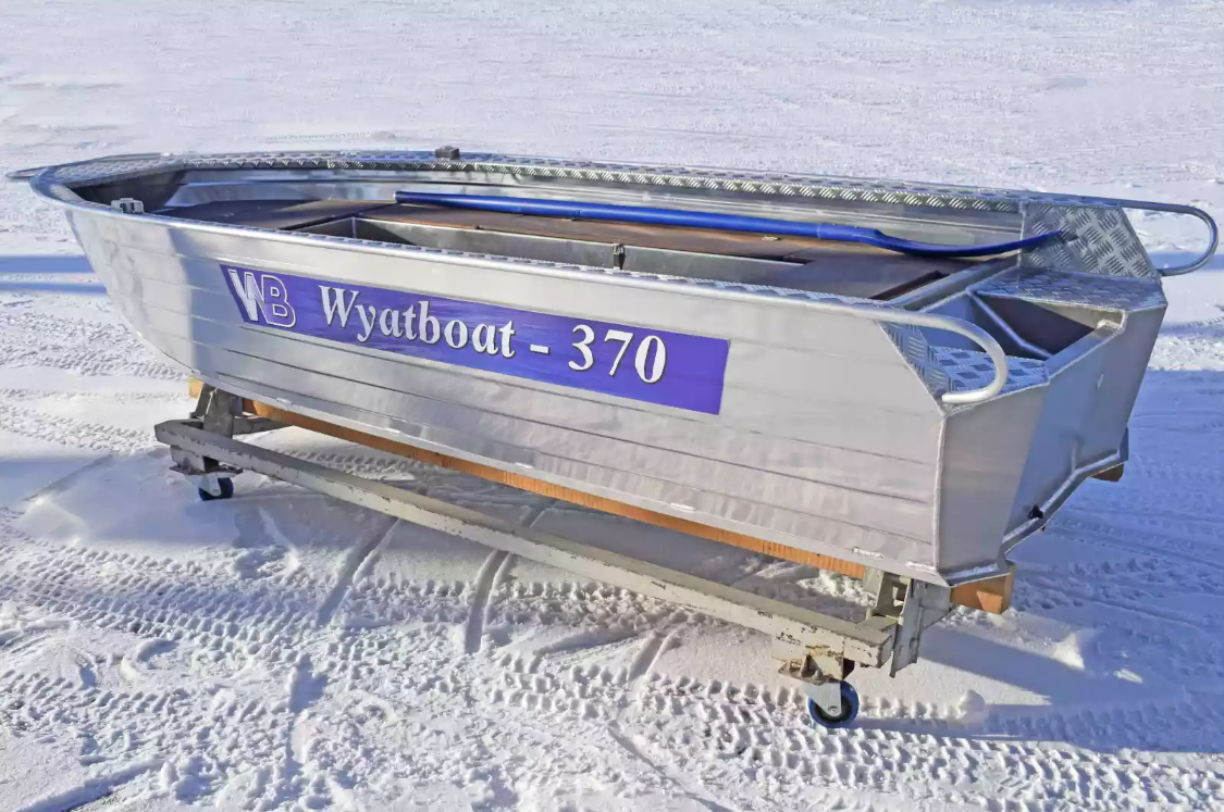 Алюминиевая лодка Wyatboat-370 РМ в Хабаровске