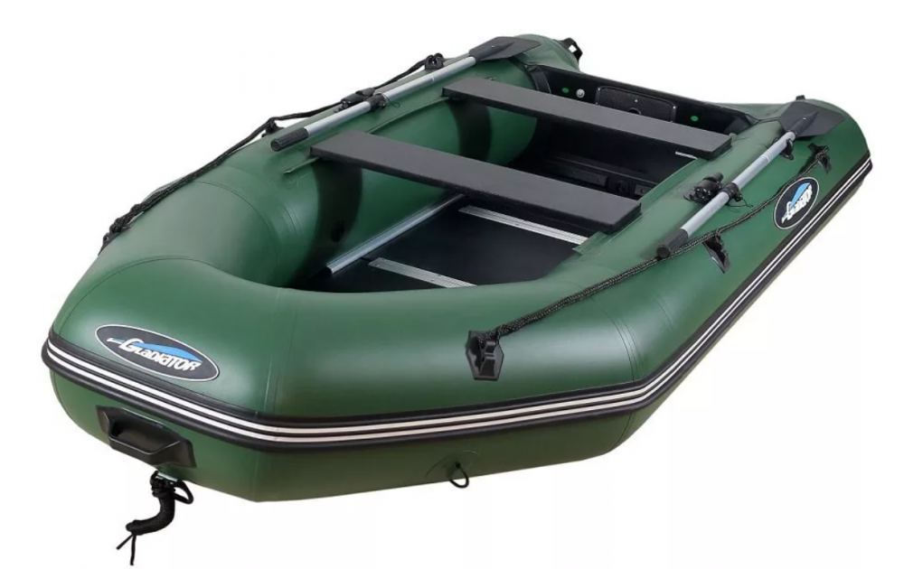 МОТОРНО-ГРЕБНАЯ ЛОДКА ПВХ GLADIATOR A 320 ТК С ФАНЕРНЫМ ПОЛОМ в Хабаровске