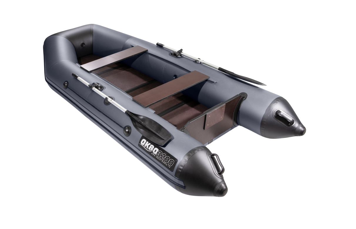  Лодка АКВА 3200 слань-книжка киль в Хабаровске