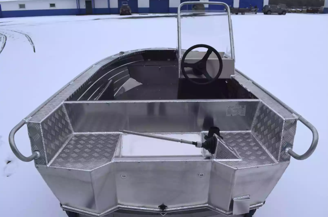 Алюминиевая лодка Wyatboat-390 C в Хабаровске