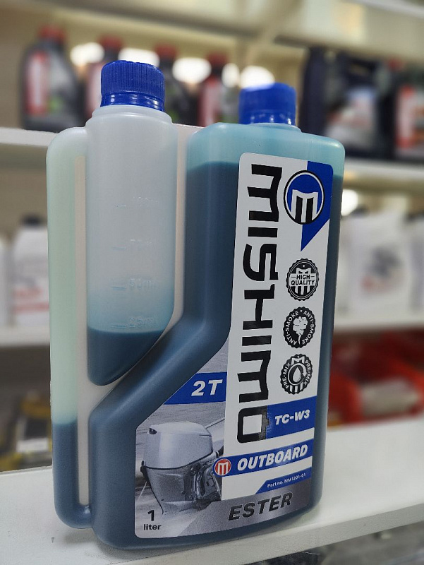 Масло MISHIMO 2T OUTBOARD (ESTER) полусинтетика 1 л в Хабаровске