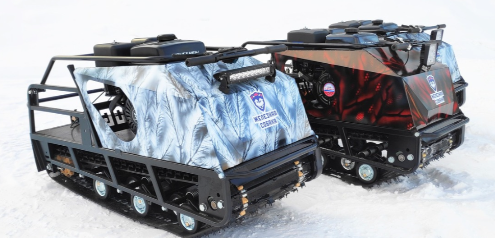 Мотобуксировщик Irondog (Железная собака) M500 20  Камуфляж Охотник в Хабаровске