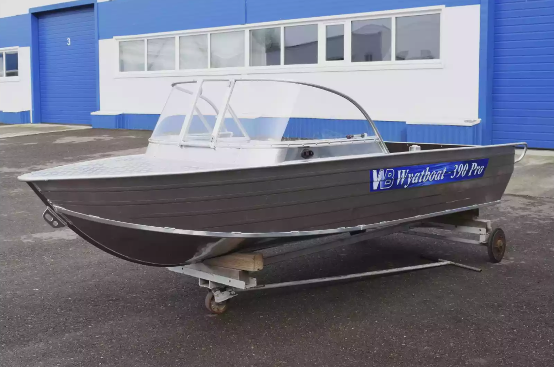 Алюминиевая лодка Wyatboat-390 Pro в Хабаровске