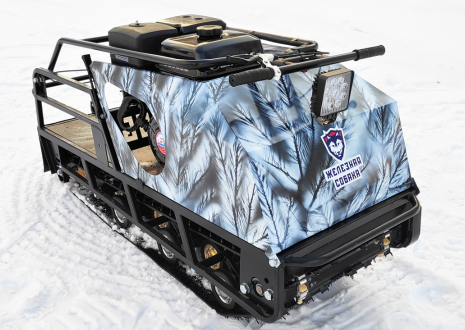 Мотобуксировщик Irondog (Железная собака) M500 20  Камуфляж Охотник в Хабаровске