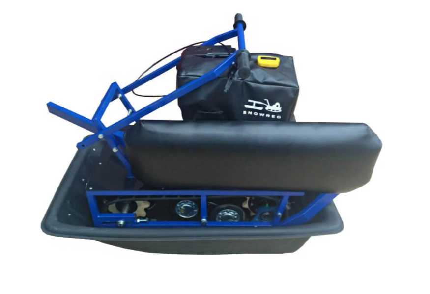 Мини-мотобуксировщик Альбатрос-М с фарой в Хабаровске