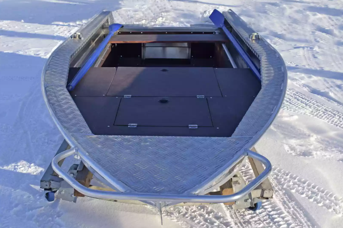 Алюминиевая лодка Wyatboat-370 Р FISH в Хабаровске