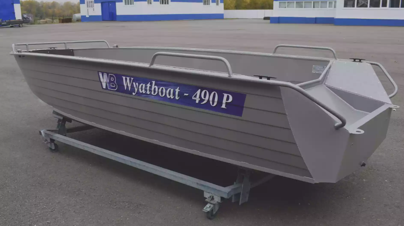 Алюминиевая лодка Wyatboat-490 P в Хабаровске