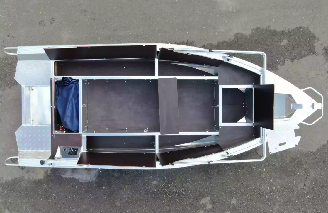 Алюминиевая лодка Wyatboat-390РМ в Хабаровске