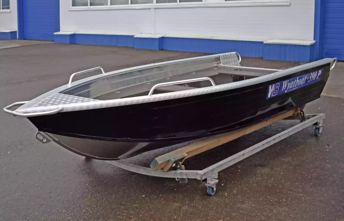 Алюминиевая лодка Wyatboat-390РМ в Хабаровске