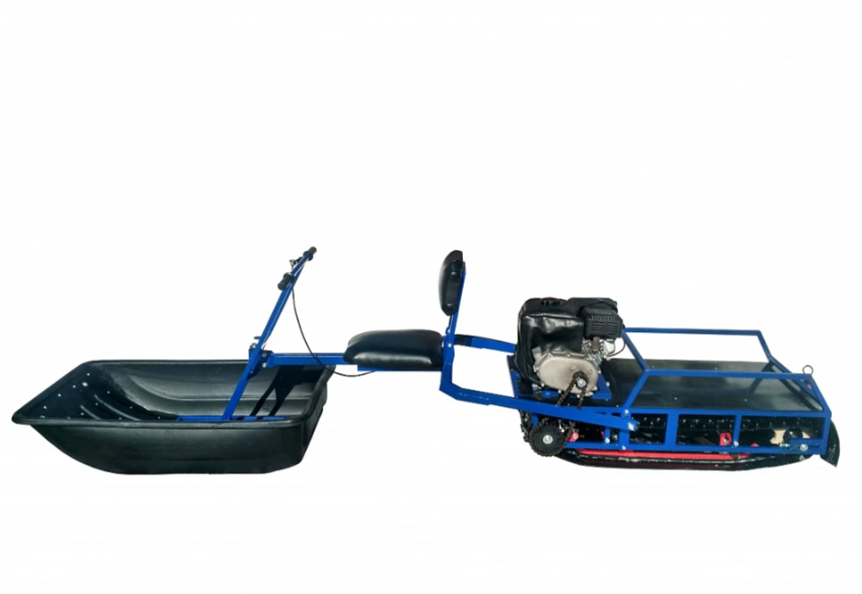 Мотобуксировщик толкач Альбатрос-XL8 с модулем. С фарой, тележки в Хабаровске