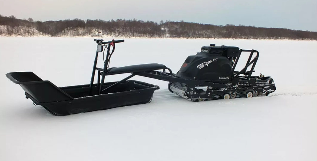 Мотобуксировщик Тофалар 500 с модулем Толкач в Хабаровске