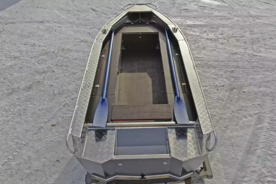 Алюминиевая лодка Wyatboat-340 РМ в Хабаровске