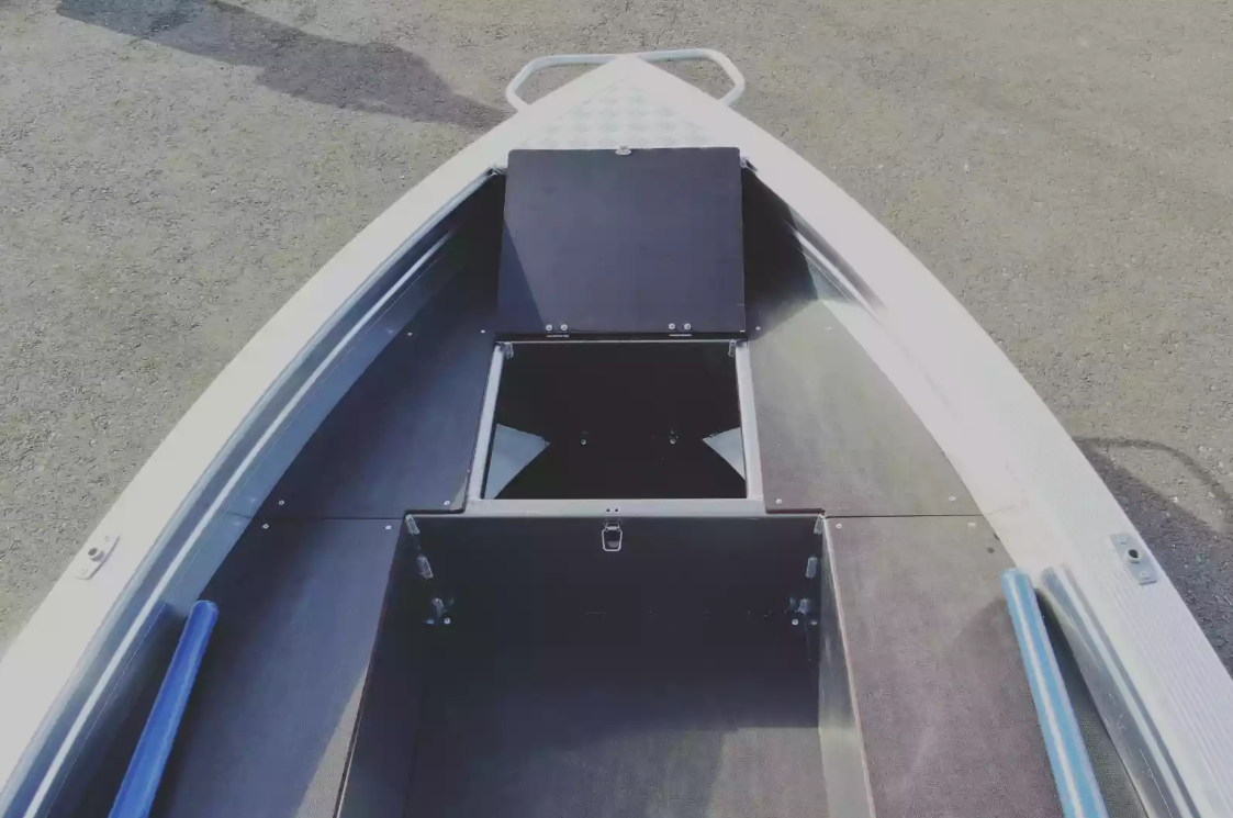 Алюминиевая лодка Wyatboat-370 РМ в Хабаровске