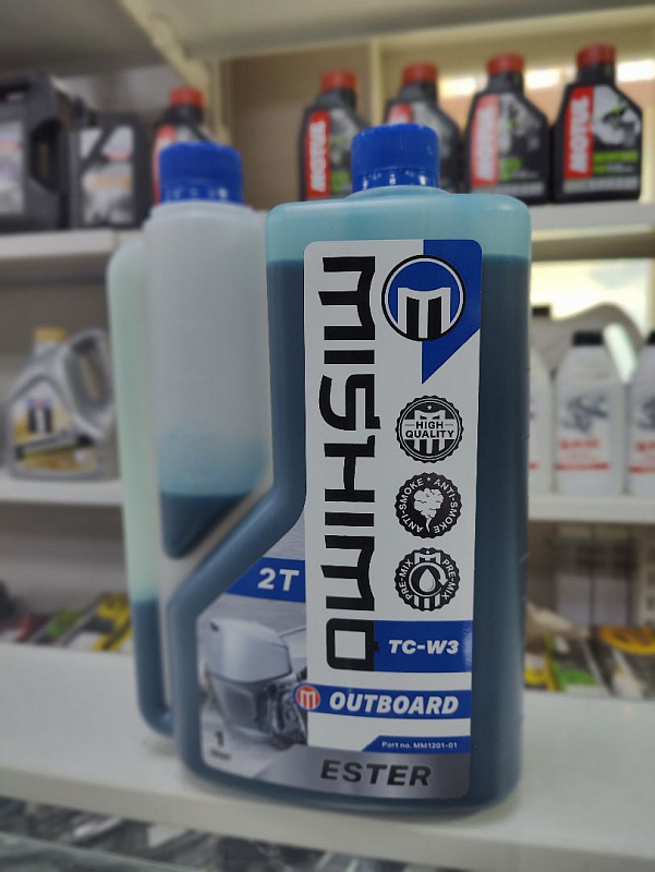 Масло MISHIMO 2T OUTBOARD (ESTER) полусинтетика 1 л в Хабаровске