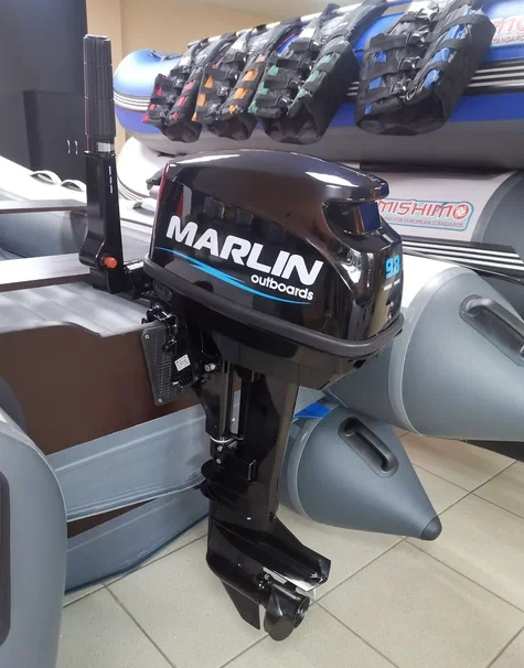 КОМПЛЕКТ ЛОДКА MISHIMO LITE 350 + МОТОР 9,8 Л.С. в Хабаровске