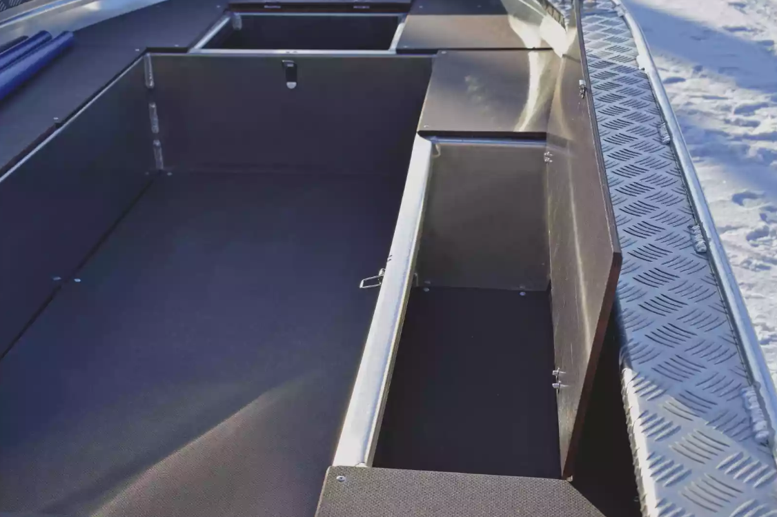 Алюминиевая лодка Wyatboat-370 РМ в Хабаровске