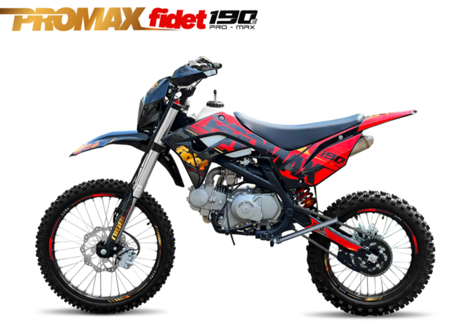 Мотоцикл (питбайк) PROMAX FIDET (ФАЙДЕТ) 190E MAX PRO LUX 19/16 в Хабаровске
