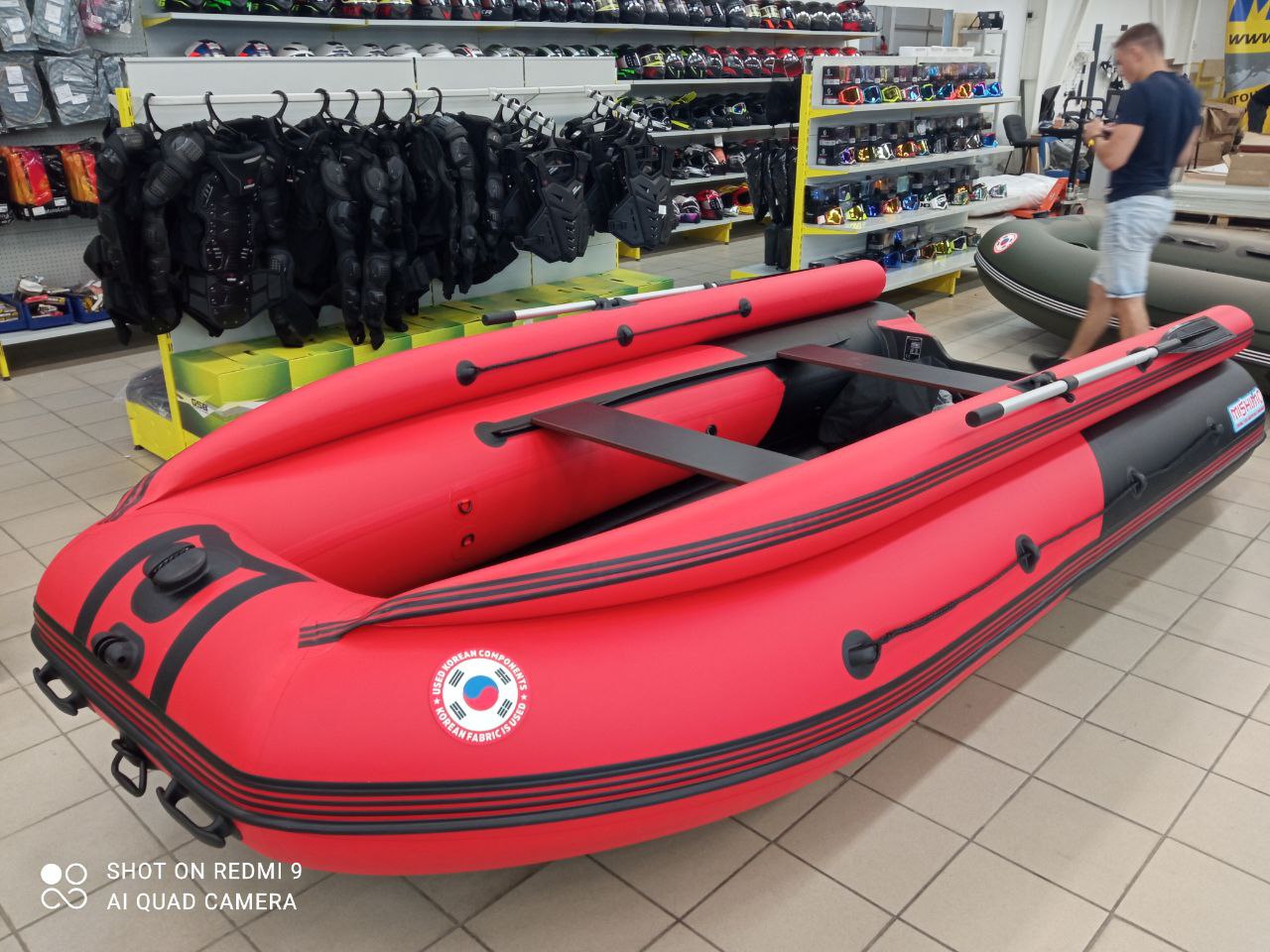 Лодка MISHIMO RIVER FJET PRO 430  под водомет в Хабаровске