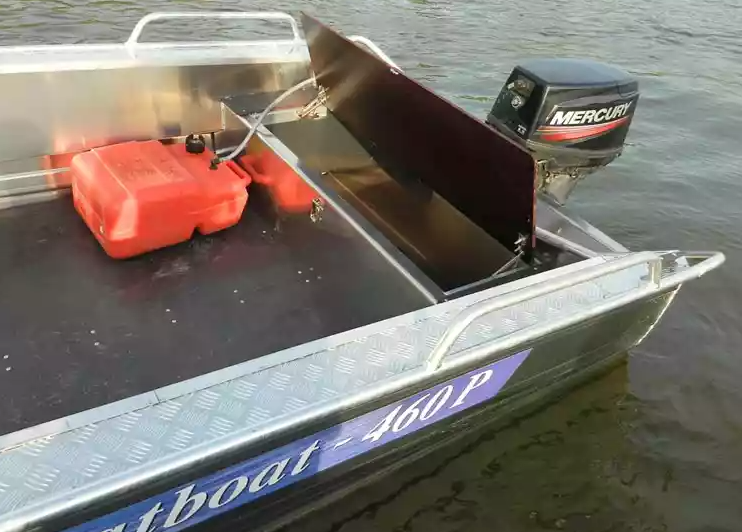 Алюминиевая лодка Wyatboat-460 P в Хабаровске